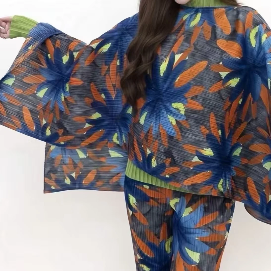 ele-imprime-fleuri-wrap-vetements-d'exterieur-pour-femmes-faionable-vaion-sle-longue-rectangulaire-en-fiber-de-polyester-multifonctionnel-jeunesse