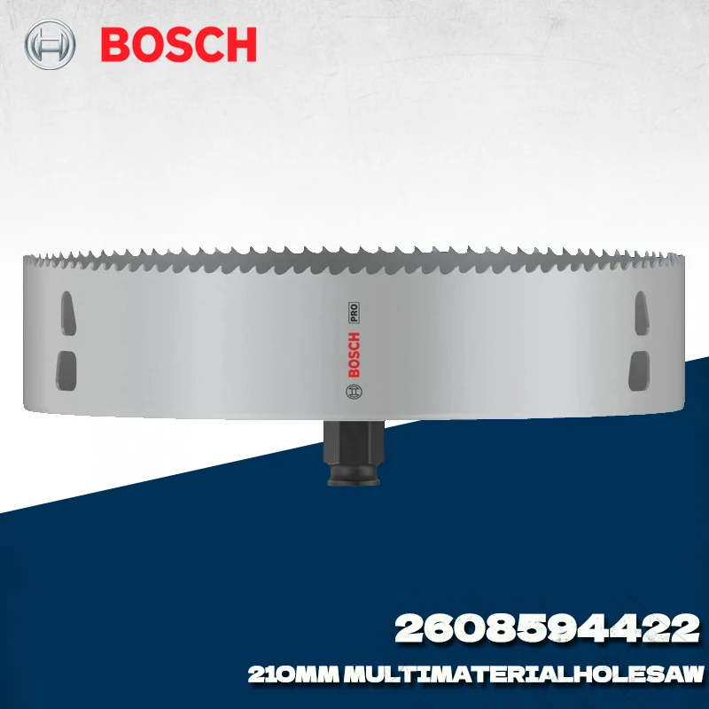 Корончатая пила Bosch PRO PC Plus 210 мм (2608594422) для резки различных материалов, аксессуар для ударной дрели