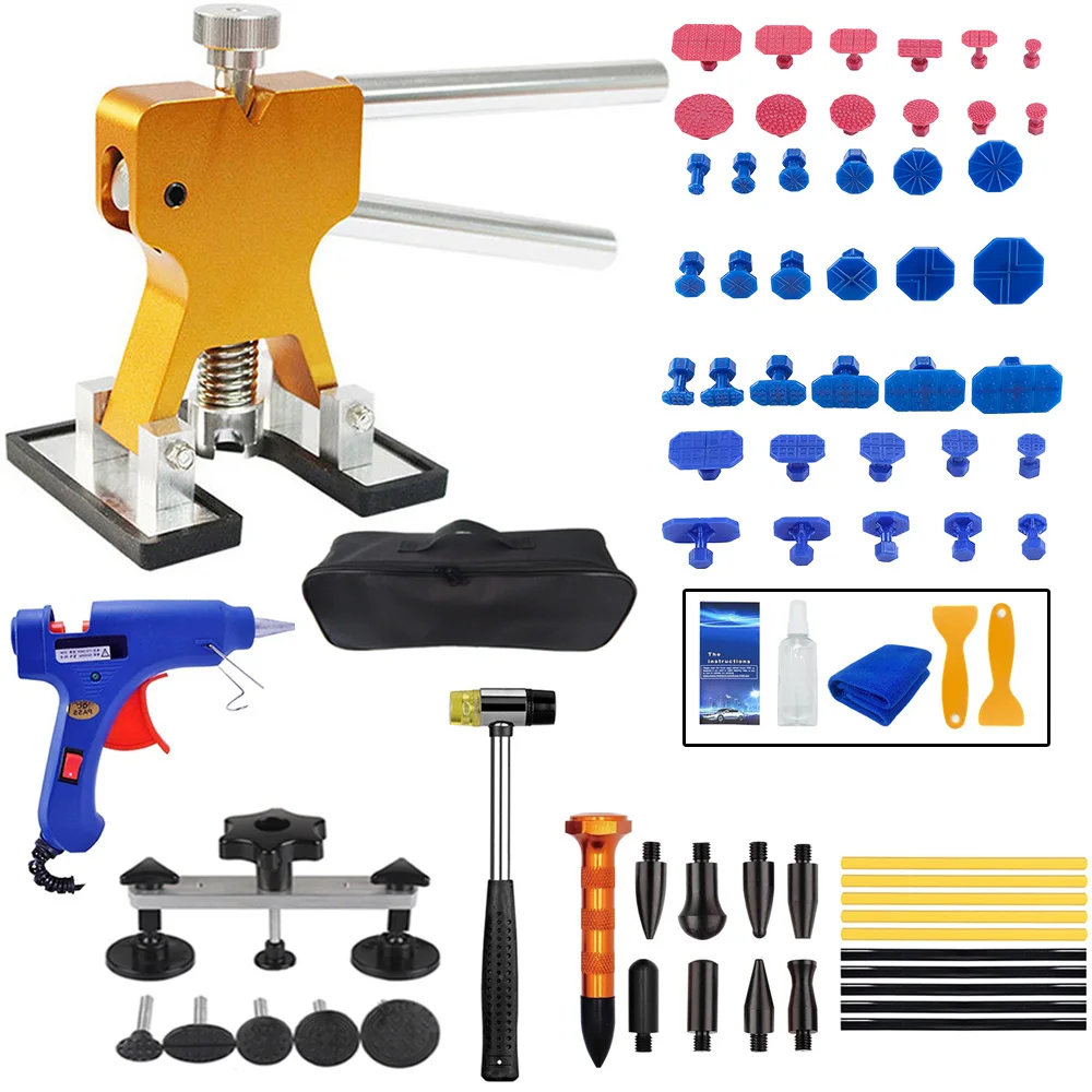 Auto Body Dent Puller Kit Paintless Body Dent Removal Mix Size Suction Cup tools for Car Dents Removal Hail Damage Maintenance