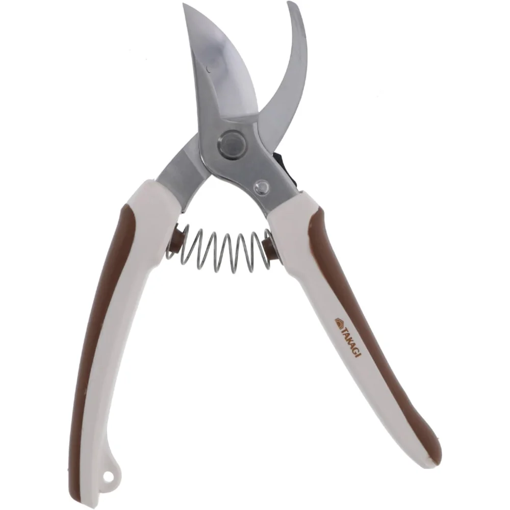 مقص البستنة الياباني - الفولاذ المقاوم للصدأ - مقصات التقليم مع الشفرات الرئيسية - 7.1 بوصة - صنع في اليابان