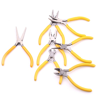 8pcs Mini Set Needle Nose Jewelry Tools 5 Diy Mini Plier Inches DIY Work Electronics Repair Hand Tools