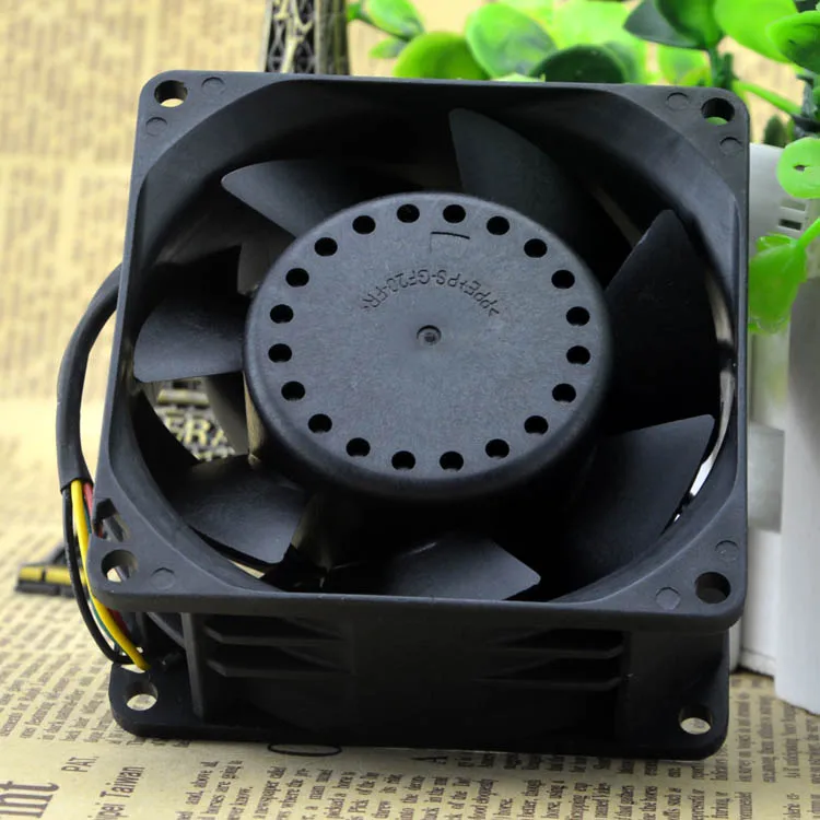 New For Delta 8038 DC 12v 8cm Super Car Booster Violent Fan 4.9A PFR0812XHE 13000 80*80*38mm