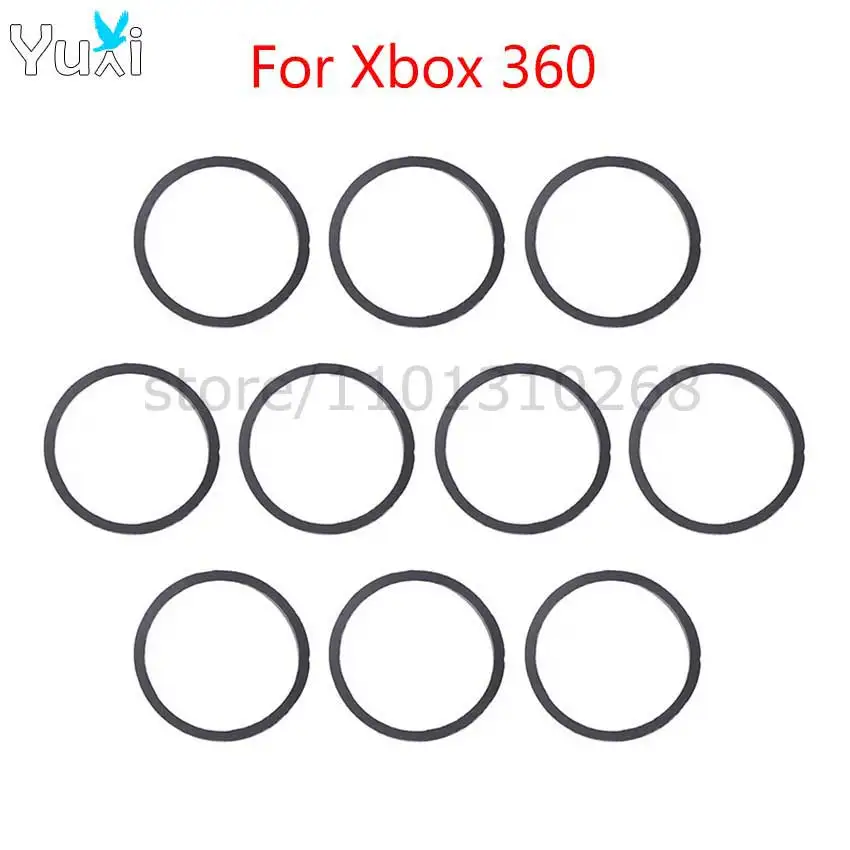 YuXi 10pcs DVD Disk Drive Rubber Belts Leather Ring Replacement for Xbox 360 Stuck Disc Tray Game Accessories