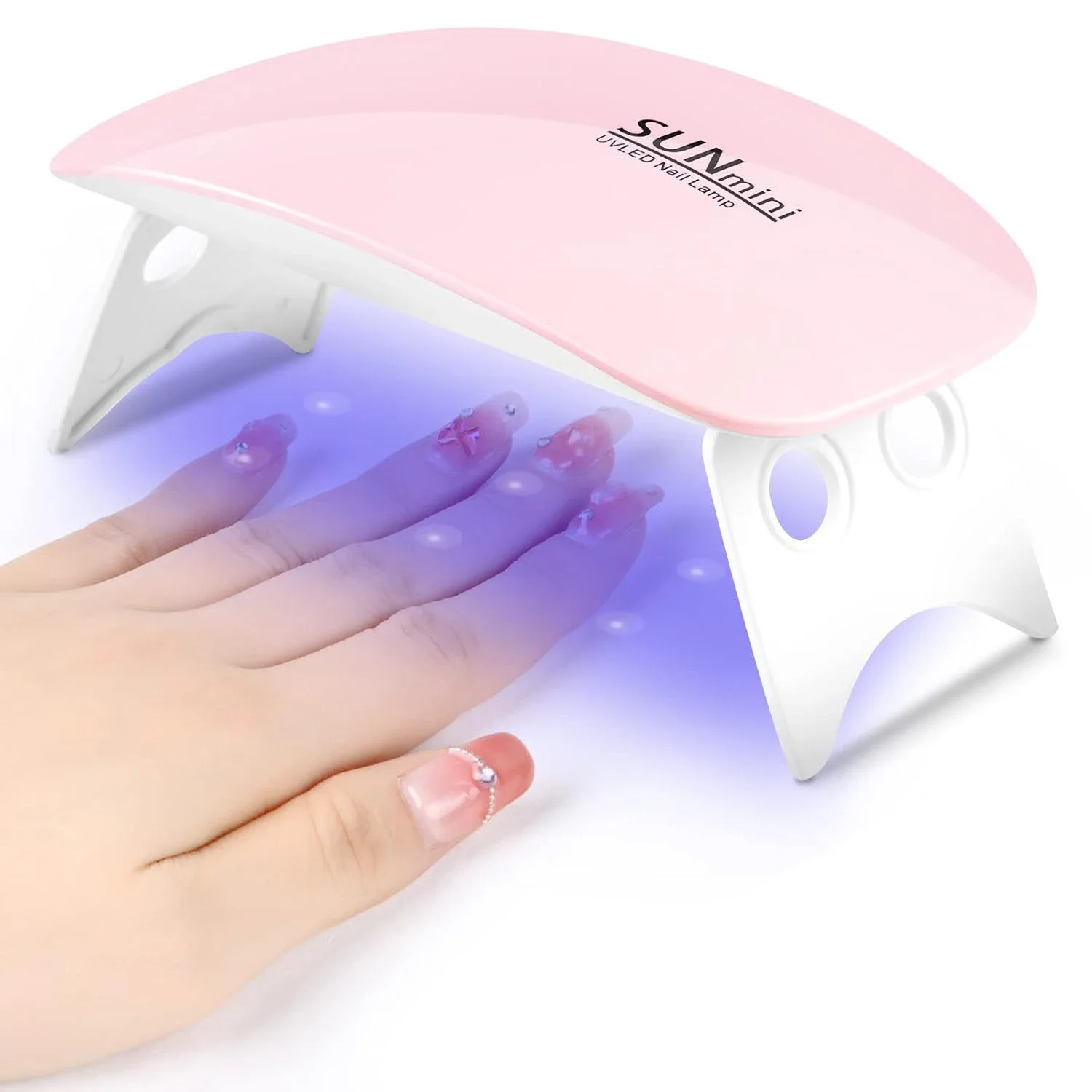 

2025 Nail Lamp Foldable 6w Uv Led Lamp For Nails Machine Uv Leds Gel Quick drying Dryer Lamp Manicure Tool Professional Equipme