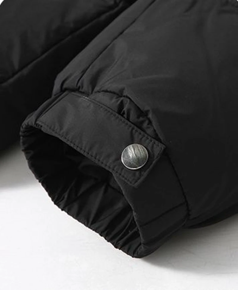 Plus Size White Duck Down-Filled Winter Coat for Men Baomuan New Style Loose Hooded Fashion Versatile Jacket 170kg 11XL