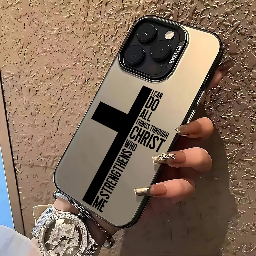 حافظة لهاتف آيفون 16e 16 15 14 13 12 11 Mini Pro Max X XR XSMAX 8 7 Plus غطاء خلفي غير لامع مضاد للسقوط