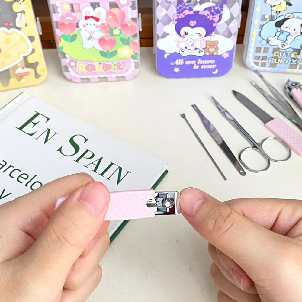 

2Pcs/Box Stainless Steel Nail Clippers Cute Mini Cartoon Dead Skin Trimmers Pedicure Pliers for Home & Salon Use Wholesale