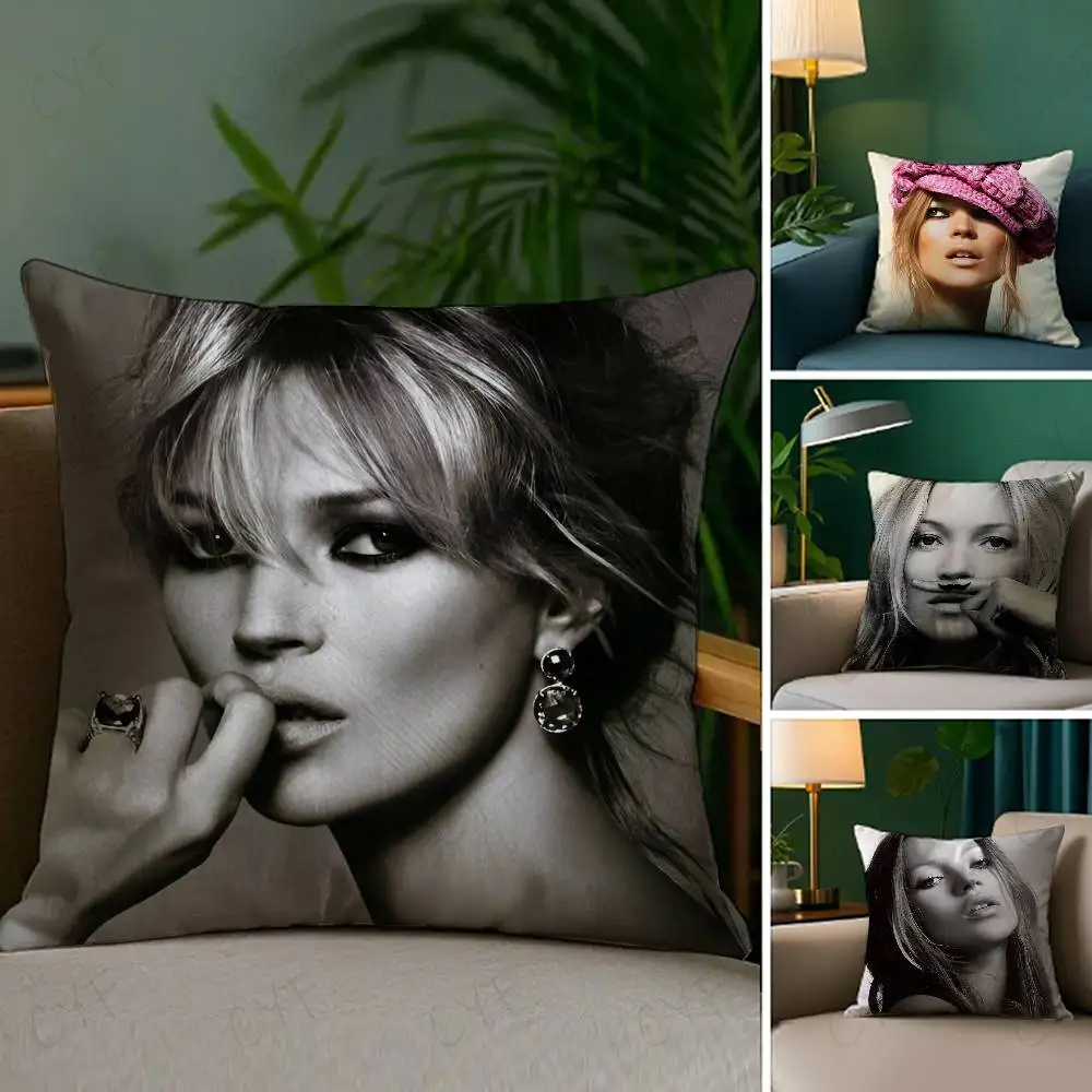 

Hot Singer K-Kate M-Moss Anime Pillow Case Custom Printed Brushed Fleece Pillow, Baby Skin-Touch, Eco-Friendly Dye-Sublimation C
