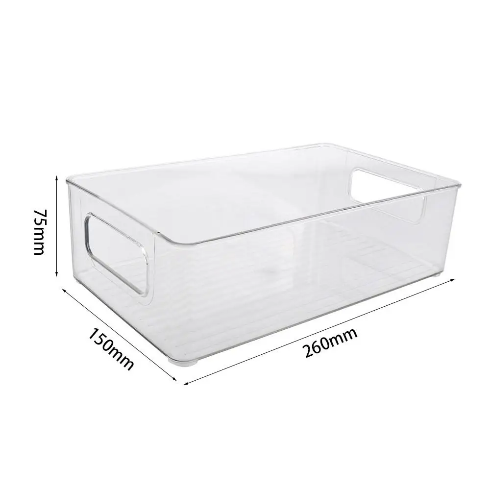 Makeup Container Desktop Storage Box Transparent Waterproof Drawer Organizer Storage Cabinet Stackable Stationary Holder