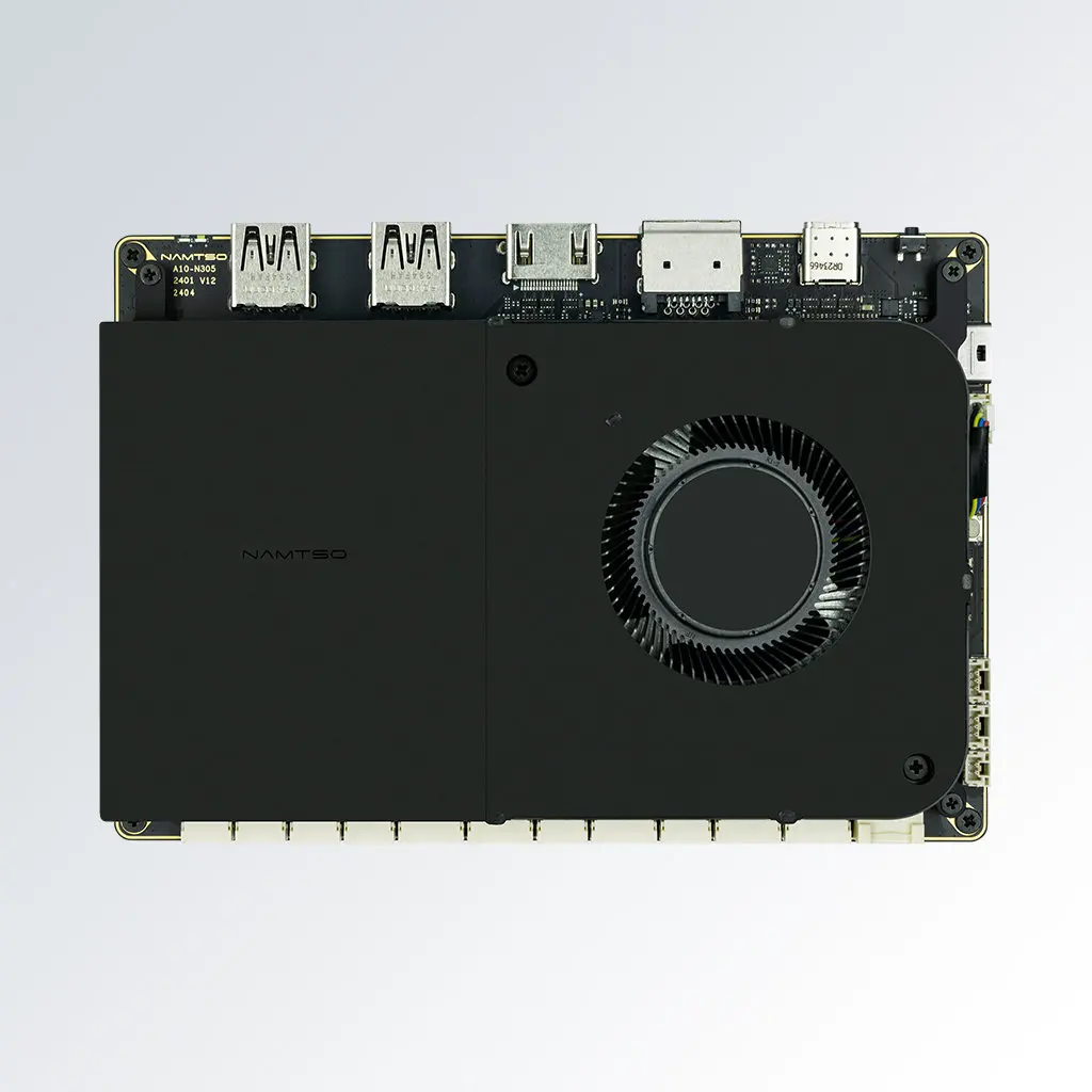 NAMTSO A10-N305 Intel i3-N305 Industrial Single Board Computer x86 8 Cores WiFi Bluetooth  Development Board 16GB+256GB