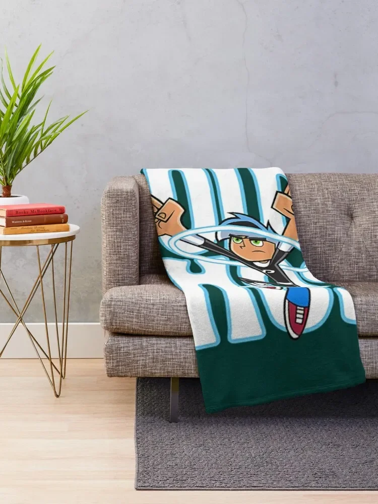 Danny Phantom Going Ghost Halloween Throw Blanket christmas gifts blankets and throws Large warm winter Blankets