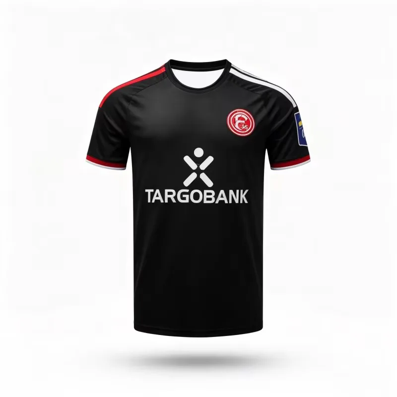 26-27 Germany Fortuna Düsseldorf Football Jersey Sports Men Women Breathable Quick-Drying Breathable T-shirt Family Kids Tees