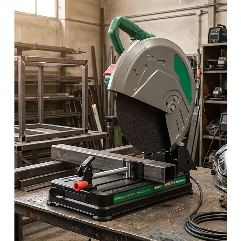 High Power Stainless Steel Metal Profile Cutting Saw, 2300W Cutter Machine for Easy Metal Cutting High Power Saw