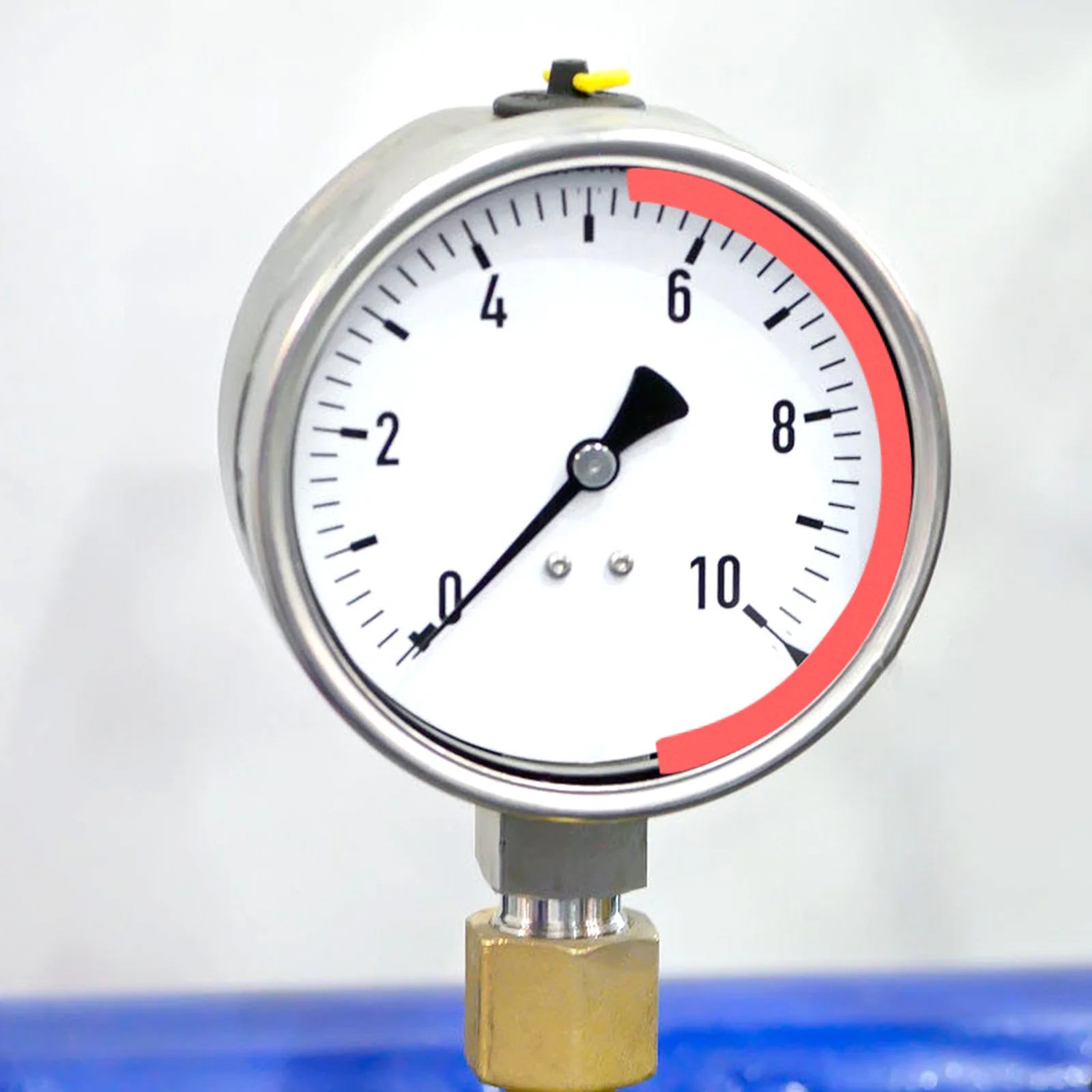 

Pressure Gauge Indication Stickers Strong Adhesive Labels Easy Reading Office Use Barometer Accessories Reflective