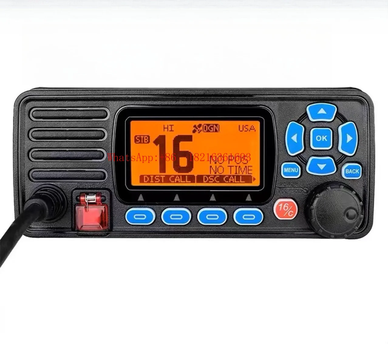Marine VHF High Power Outdoor Waterproof Vehicle Radio GPS Positioning Vehicle RS-509MG