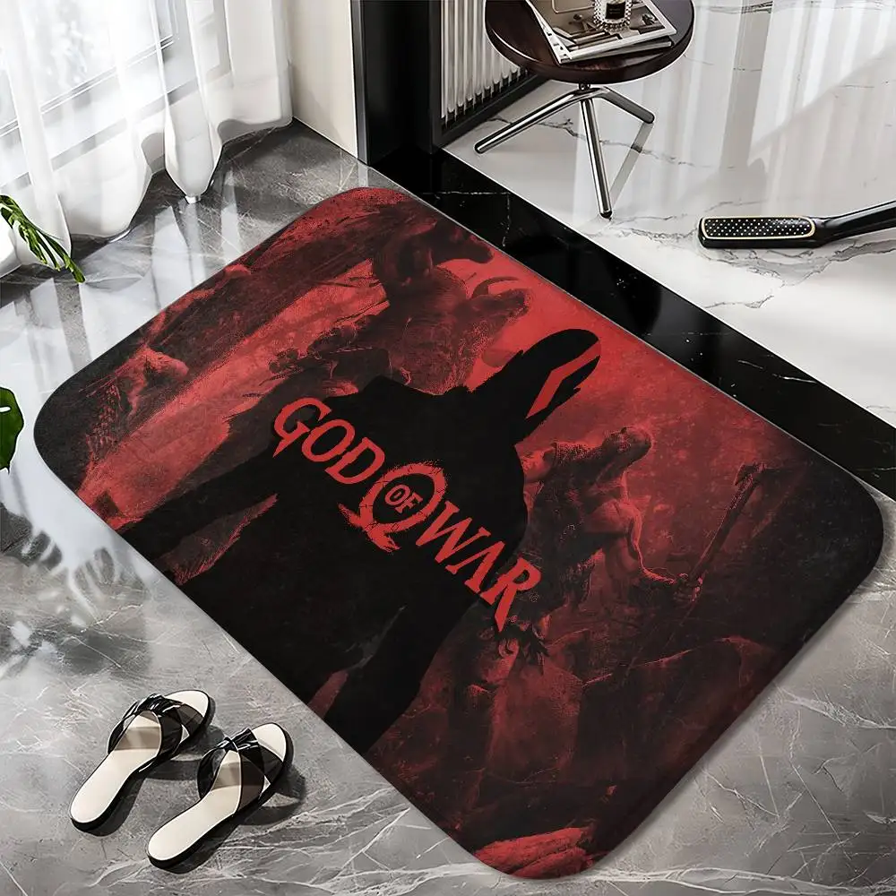 

God Of War Floor Mat Printed Large Carpets Room And Bedroom Carpets Bathroom Anti Slip Door MATS Small Carpets
