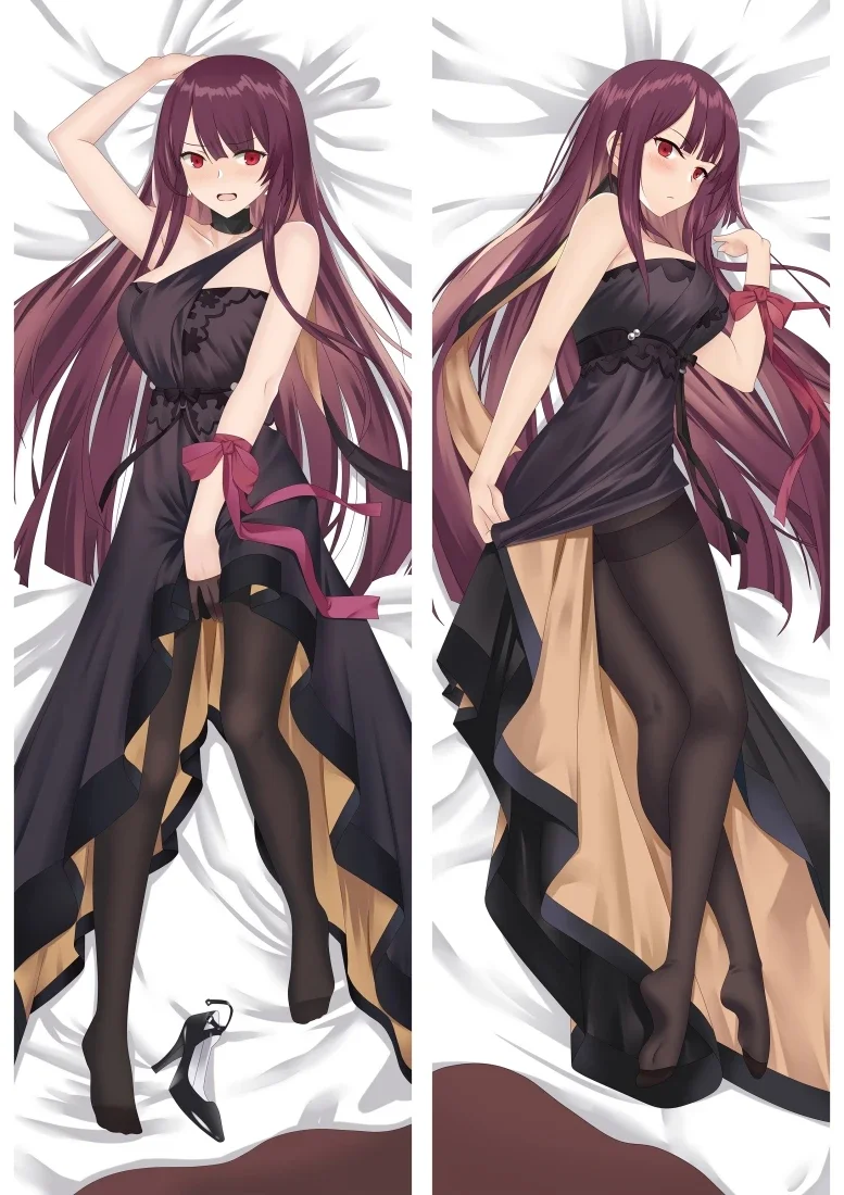 

60x180 см наволочка для девочек с игрой Dakimakura 3D двусторонняя обнимающая наволочка для всего тела персиковая кожа постельное белье наволочка