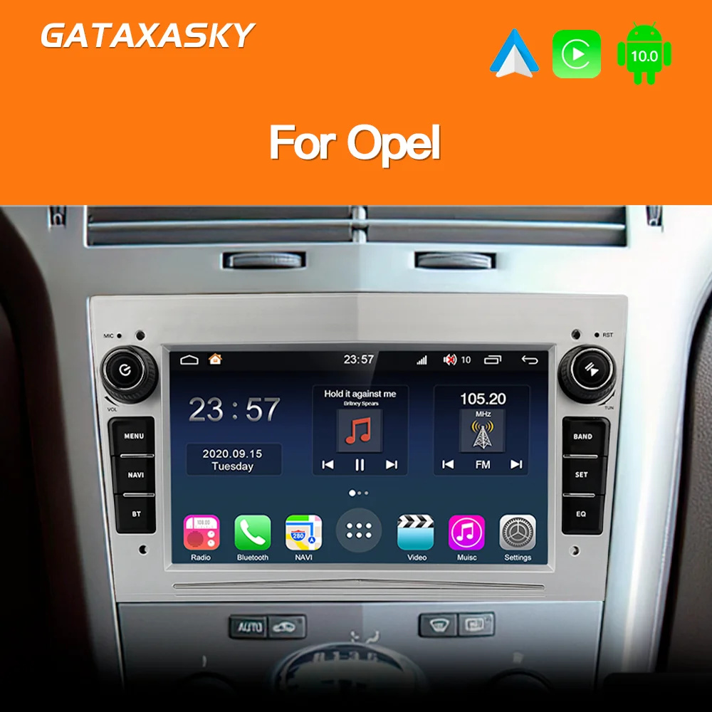 GATAXASKY Car Android Radio Multimedia For Opel Vivaro Signum Astra H corsa c d zafira b Vauxhall Astra H G J Antara vectra c b