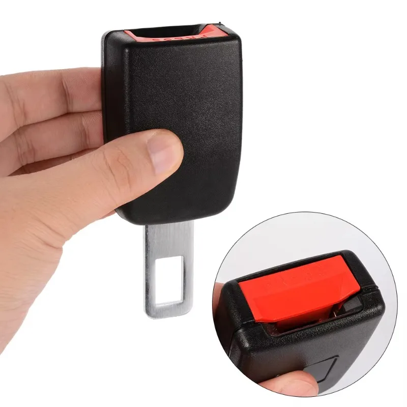 Car Seat Belt Clip Extension Plug for Opel Astra H G J Toyota Corolla Chr Skoda Octavia 2 3 A7 A5 Rapid Seatbelt Accessory Plug