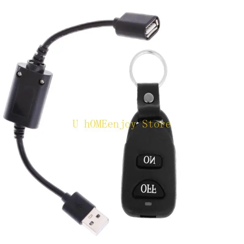 B0KF Wireless RemoteControl Switches Relays DriverPower ON Offs For 5V1A LED Light Strips Reading Lamp Switches