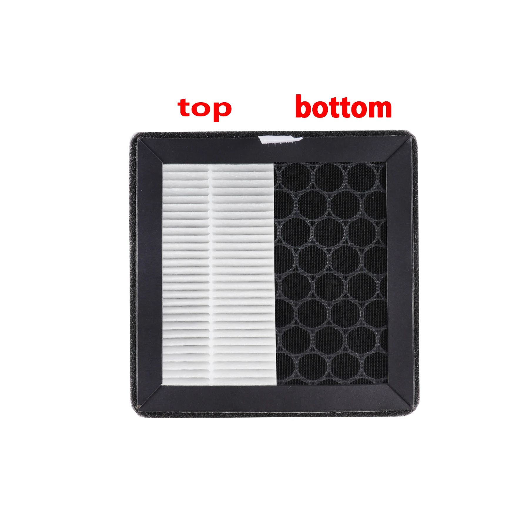 Blurolls 3pcs HEPA & Activated Carbon Filters for ELEGOO CC2 Air Purifier Replacement Parts for 3D Printing Odor Control