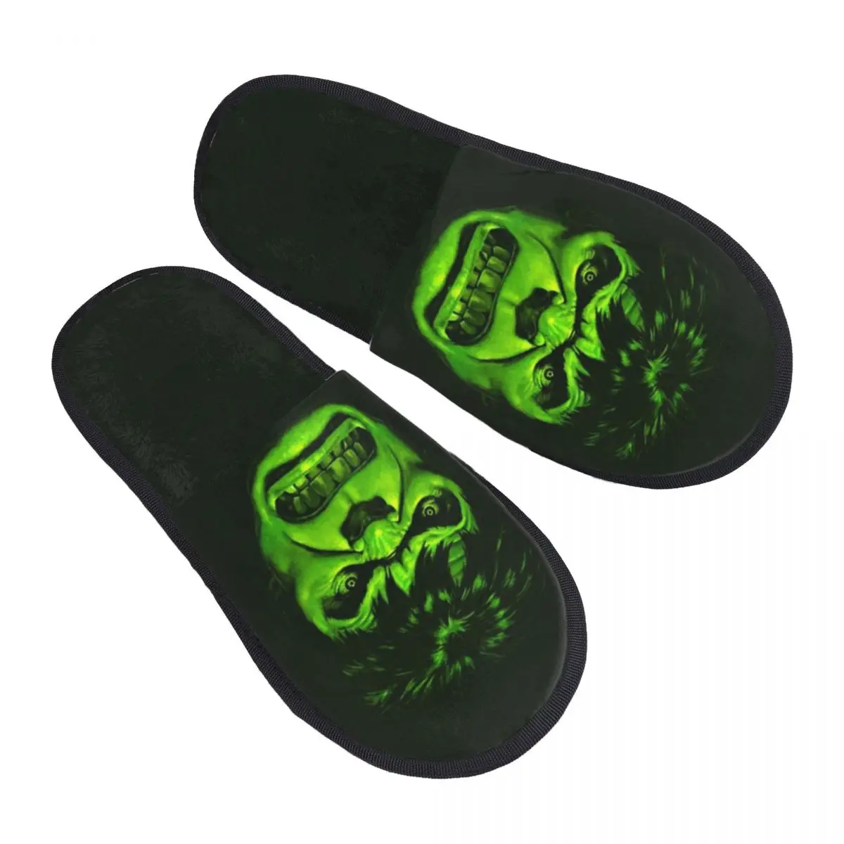 

Custom Hulk Cartoon Comfort Scuff With Memory Foam Slippers Women Hotel House Shoes