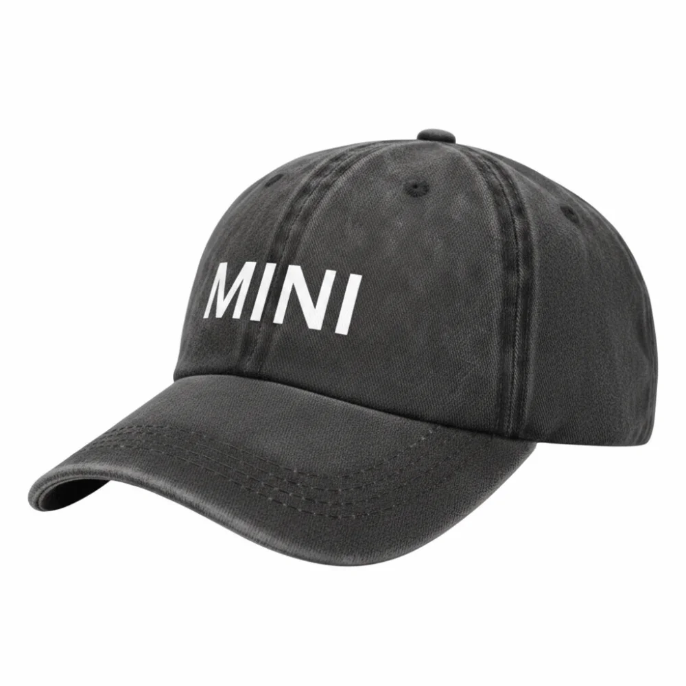 DAD MOM MINI Printed dad mama mini Love Caps Washed Cotton Adjustable Parent-Unisex Baseball Hats Embroidery Baseball Cap