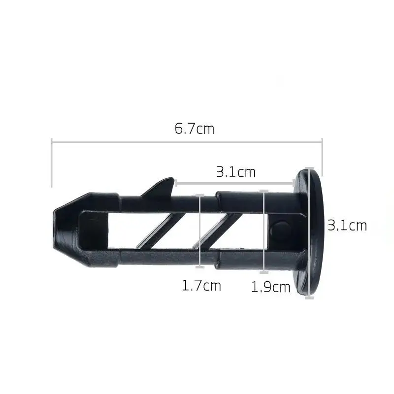 10Pcs Universal Trash Can Lid Hinge Pin Dustbin Cover Latches Plastic Plugs Outdoor Large Trash Can Accessories
