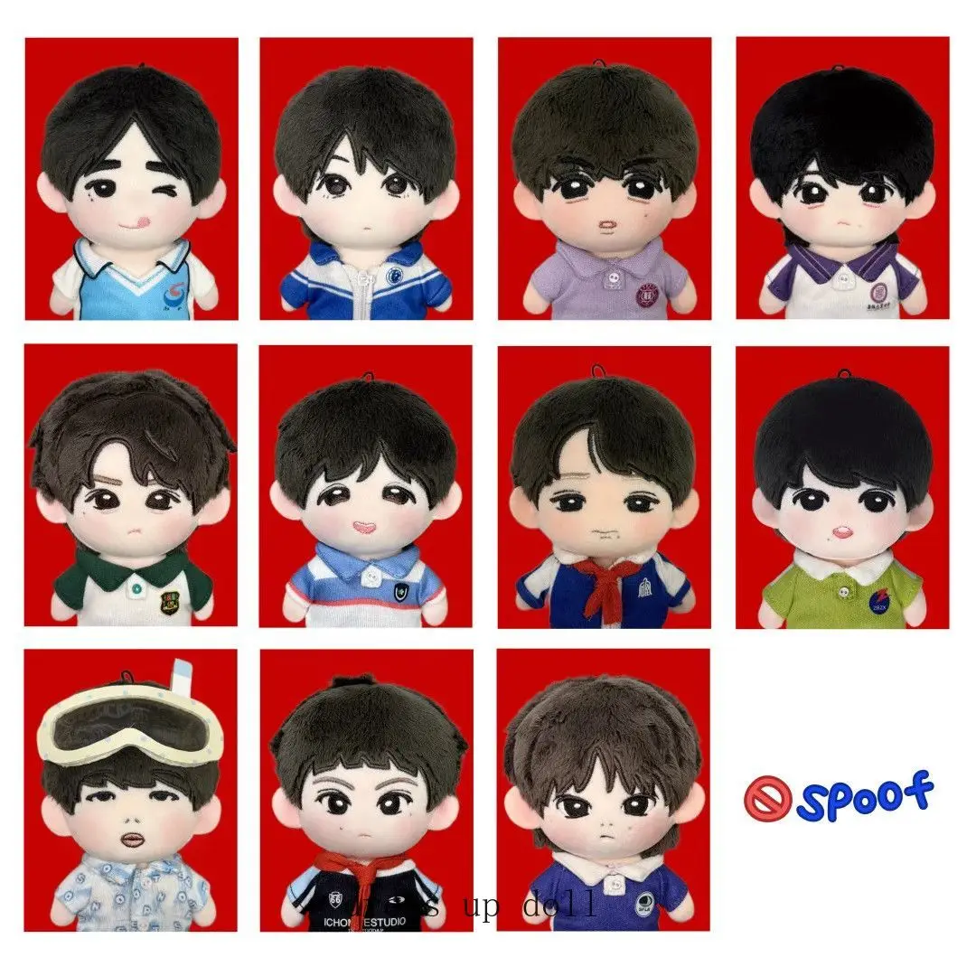 

10CM Anime Game Handsome Boys Cute Handsome Plush Doll Pendant Cartoon Figures Cosplay Dress Up Plushie Toys Gift