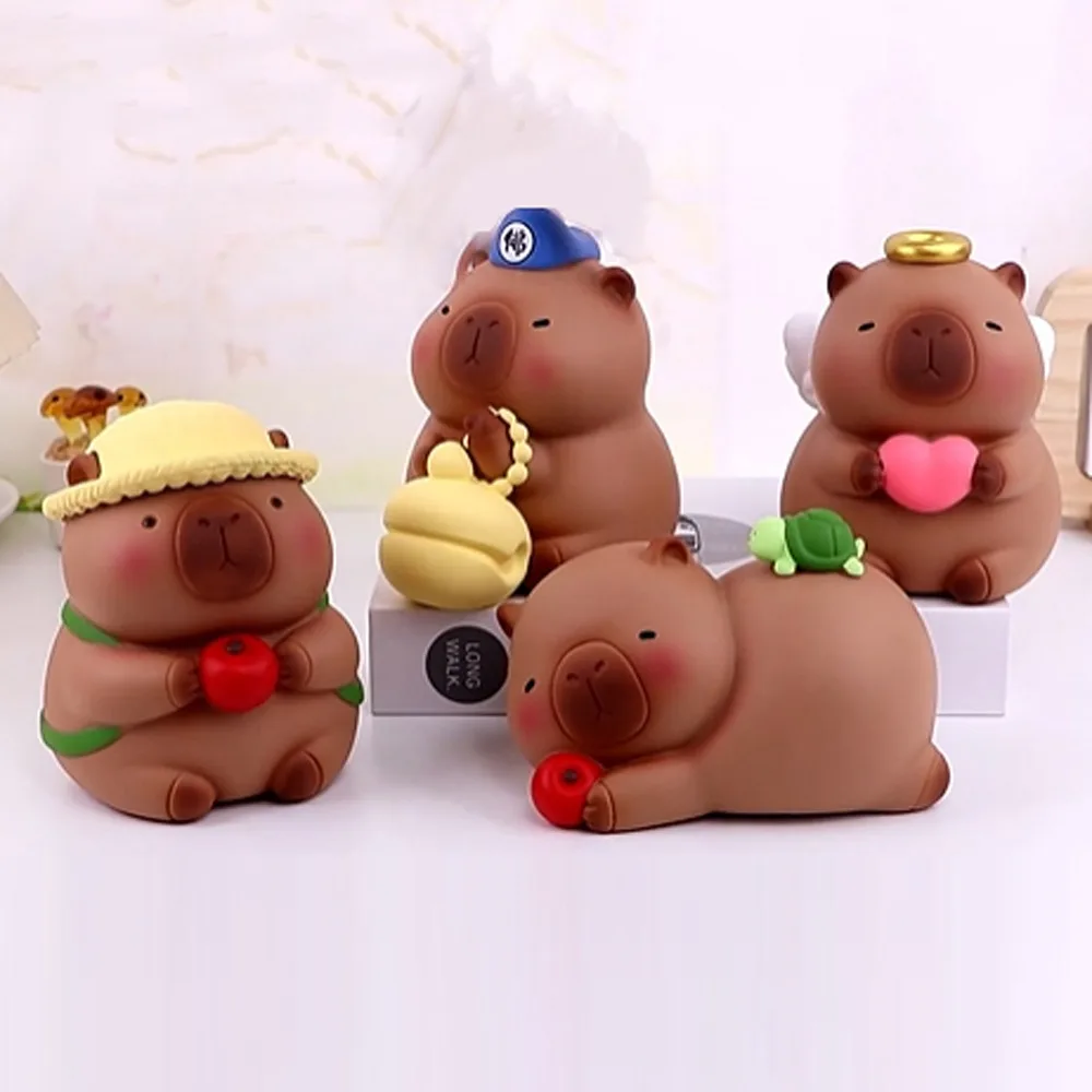 

Savings Tank Capybara Piggy Bank Large Capacity Decorative Capybara Money Boxes Collectible Model Capybara Kids Storage Box