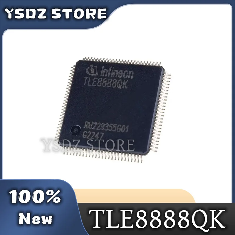 

1-10PCS/LOT 100% New original TLE8888QKXUMA1 TLE8888QK TLE8888 QFP-100 in stock