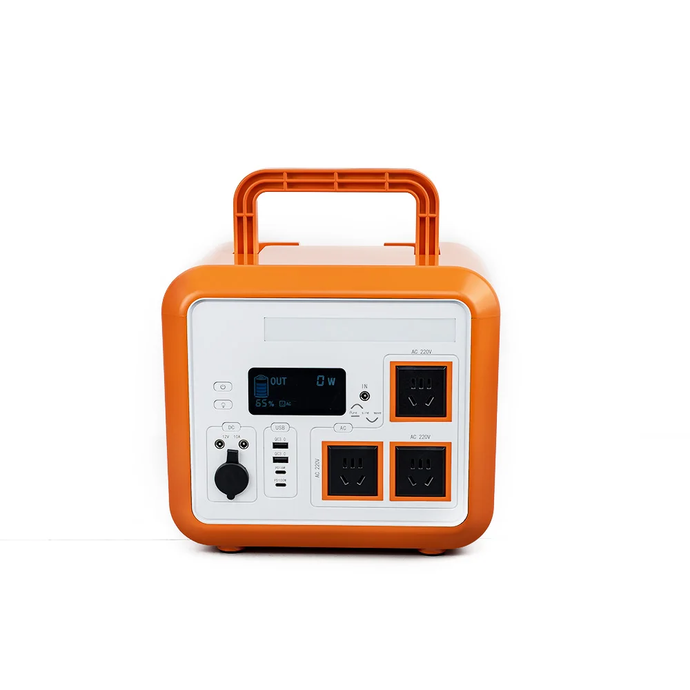 New energy generator MPPT input two-way 1200W quick lifepo4 portable power station 1200W rechargeable solar generator