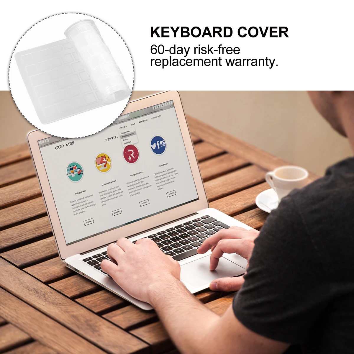 

1 pc Keyboard Protective Film for KB216 Thin Transparent Silicone Cover Waterproof Dustproof Keyboard Protector Laptop