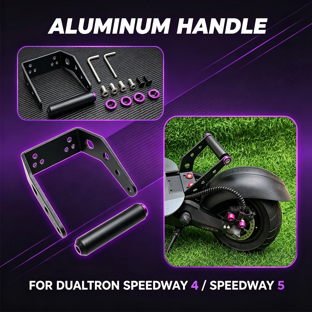Aluminum Handle kit Retrofit Handle Specialized Modified Replace Accessories For DUALTRON SPEEDWAY 4 SPEEDWAY 5 Electric Scooter