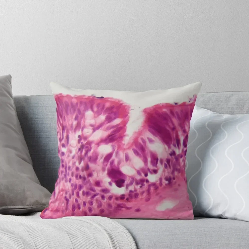 

Ciliated epithelium under the microscope. Throw Pillow Anime christmas decorations 2025 autumn decoration Plaid Sofa pillow