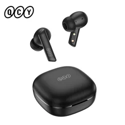 QCY HT05 ANC Auricular inalámbrico 40dB Cancelación de ruido Bluetooth 5.2 Auricular 6 Mic ENC HD Llamada TWS Auriculares Modo de transparencia