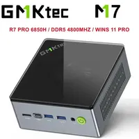 GMKtec M7 MINI PC R7 PRO 6850H Wins 11 Pro DDR5 4800M NVME PCIE3.0 Wifi6 BT5.2 USB4.0 2*Fans 70W TDP OucLink port Gaming Mini Pc