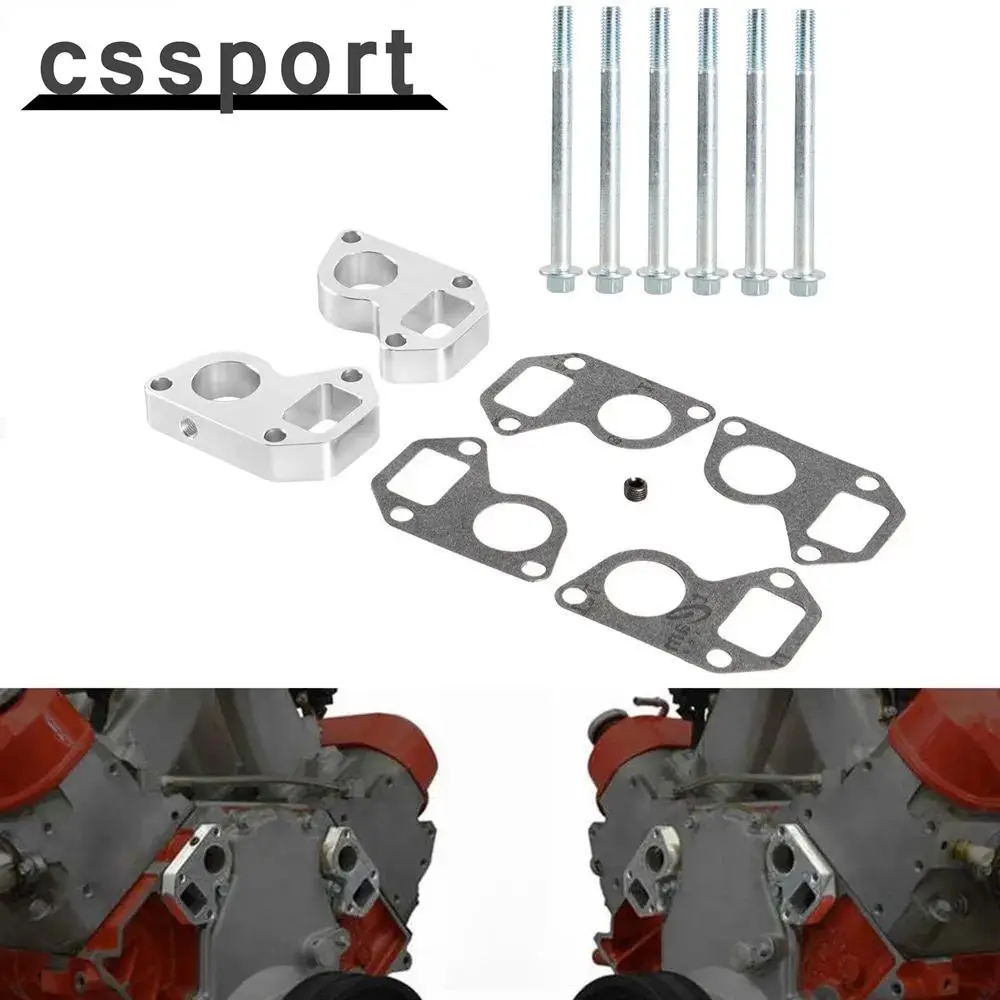 

New Water Pump Spacer Kit Aluminium Alloy High Accuracy 7" Adapter Swap Kit LS1 Camaro For Truck LSX LS LS2 LQ4 GTO