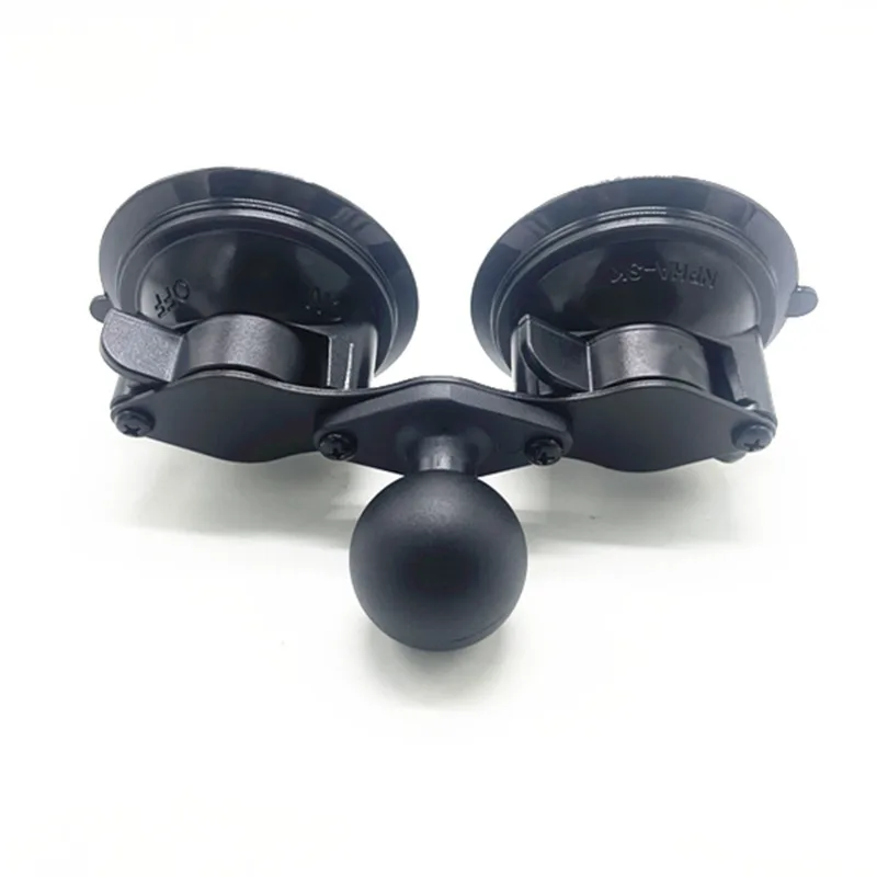 3つの吸盤,1.5インチ,車の窓の吸盤,Gopro電話,ガーミンのトリプルベース