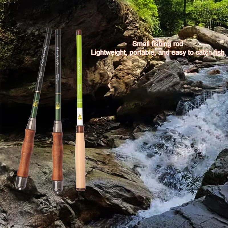 

1.2/2.1/2.7m Telescopic Fishing Rod Portable Ultralight Carbon Fiber Fishing Pole For Freshwater Saltwater Fishing Accessories