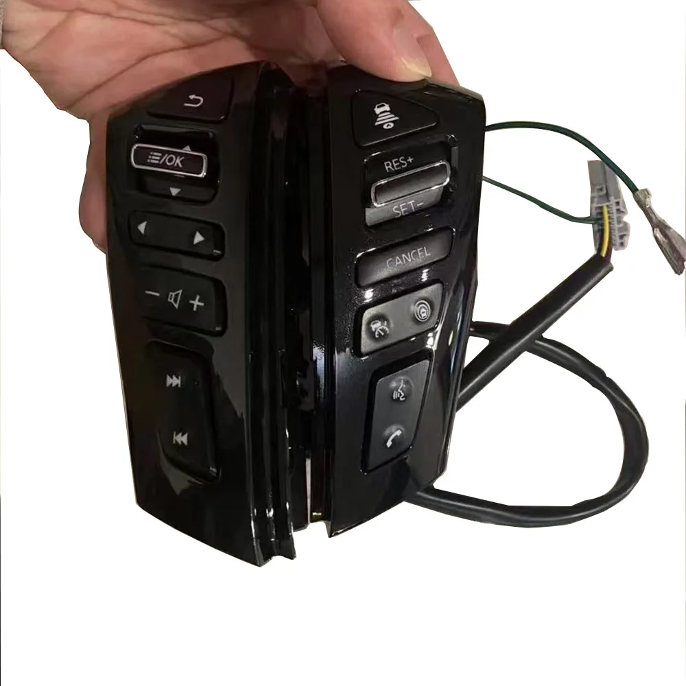 Tombol Kontrol Volume Cruise di Setir Mobil untuk Nissan Infiniti QX56 QX80 Y62