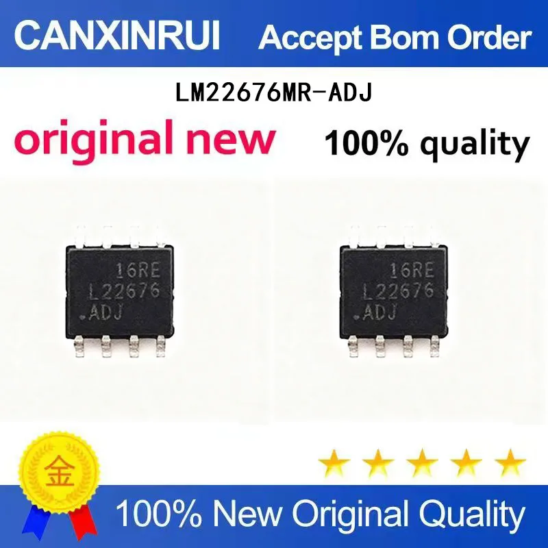 (5-100 Pieces) Brand new original LM22676MR-ADJ LM22676MR-ADJ LM22676MR SOP8 spot chip