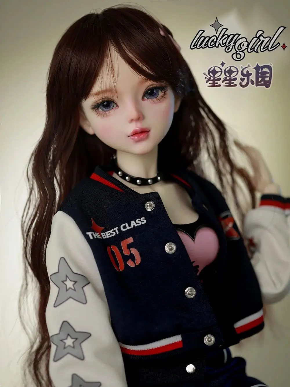 

New 1/3 Bjd Doll 60cm Hand Painted Makeup Can Change Eyeball Wig and Clothing Gifts for Girls Handmade Doll Toys