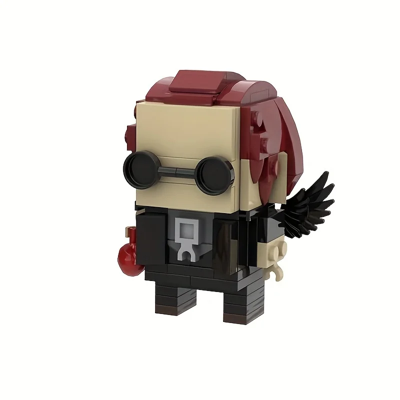 شخصيات عمل لبنات البناء Brickheadz ، بشائع جيدة ، ملائكة ، أزيرافيل ، شياطين ، كراولي ، فيلم ، شخصية كوميدية ، ألعاب ، هدايا