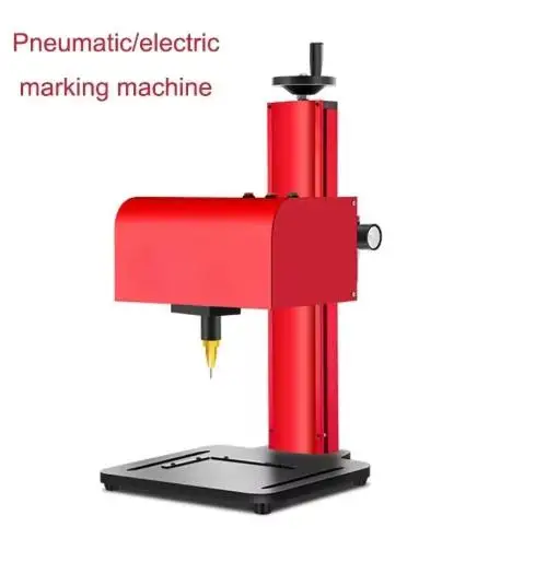 Desktop Pneumatic Marking Machine 300x200mm Touch Screen For Signage Nameplate Auto Parts Car Frame Metal Engraver