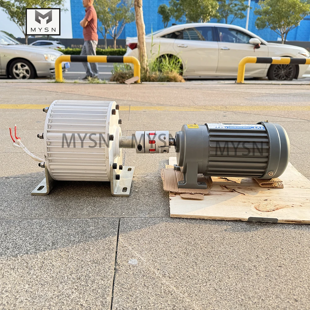 تسليم سريع 220 فولت 380 فولت 50KW 30KW مولد المغناطيس الدائم عالية الكفاءة مجموعة المولدات المحمولة 20KW المولد للاستخدام المنزلي