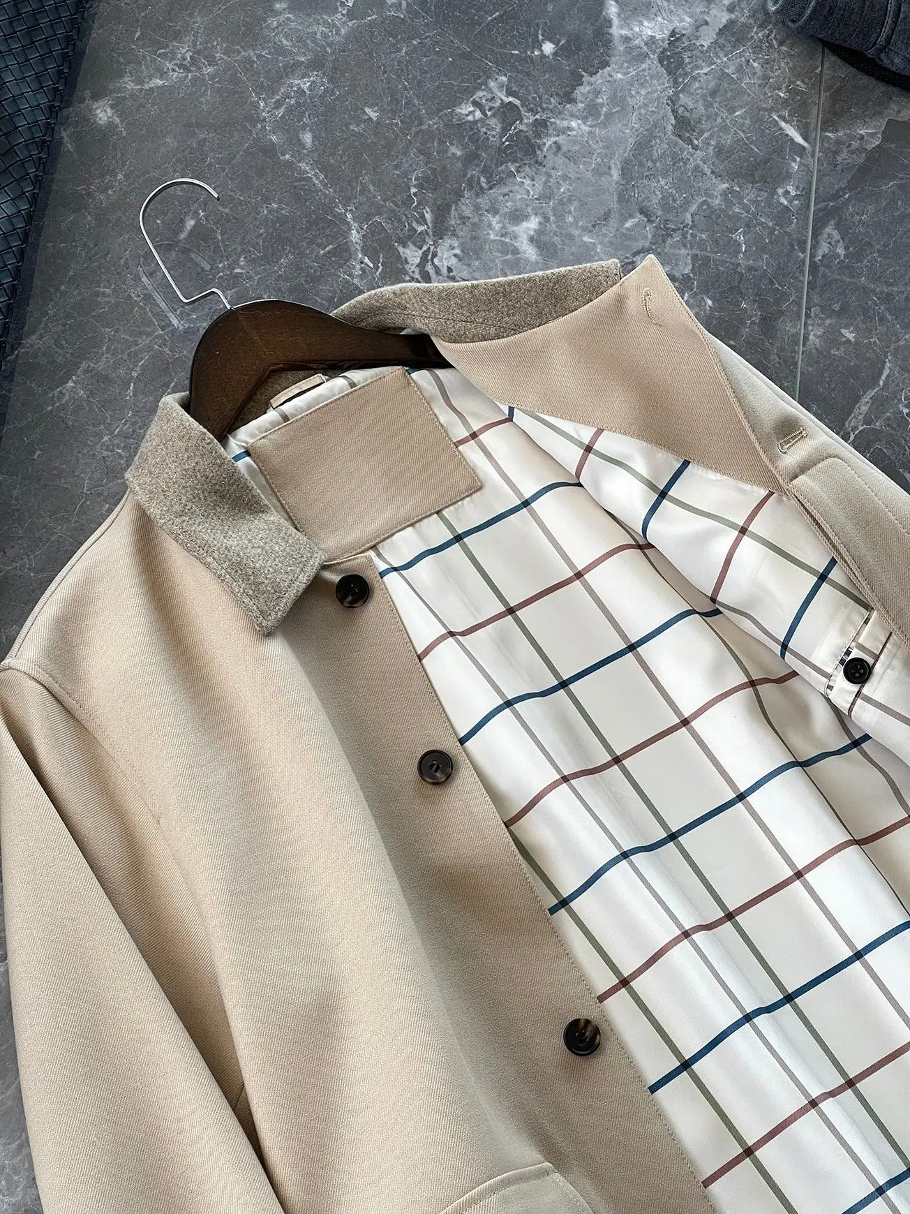 Faionable повседневная мужская верхняя одежда с воротником Jaet, осенняя новинка, подставка из льняного материала, длинный цвет све