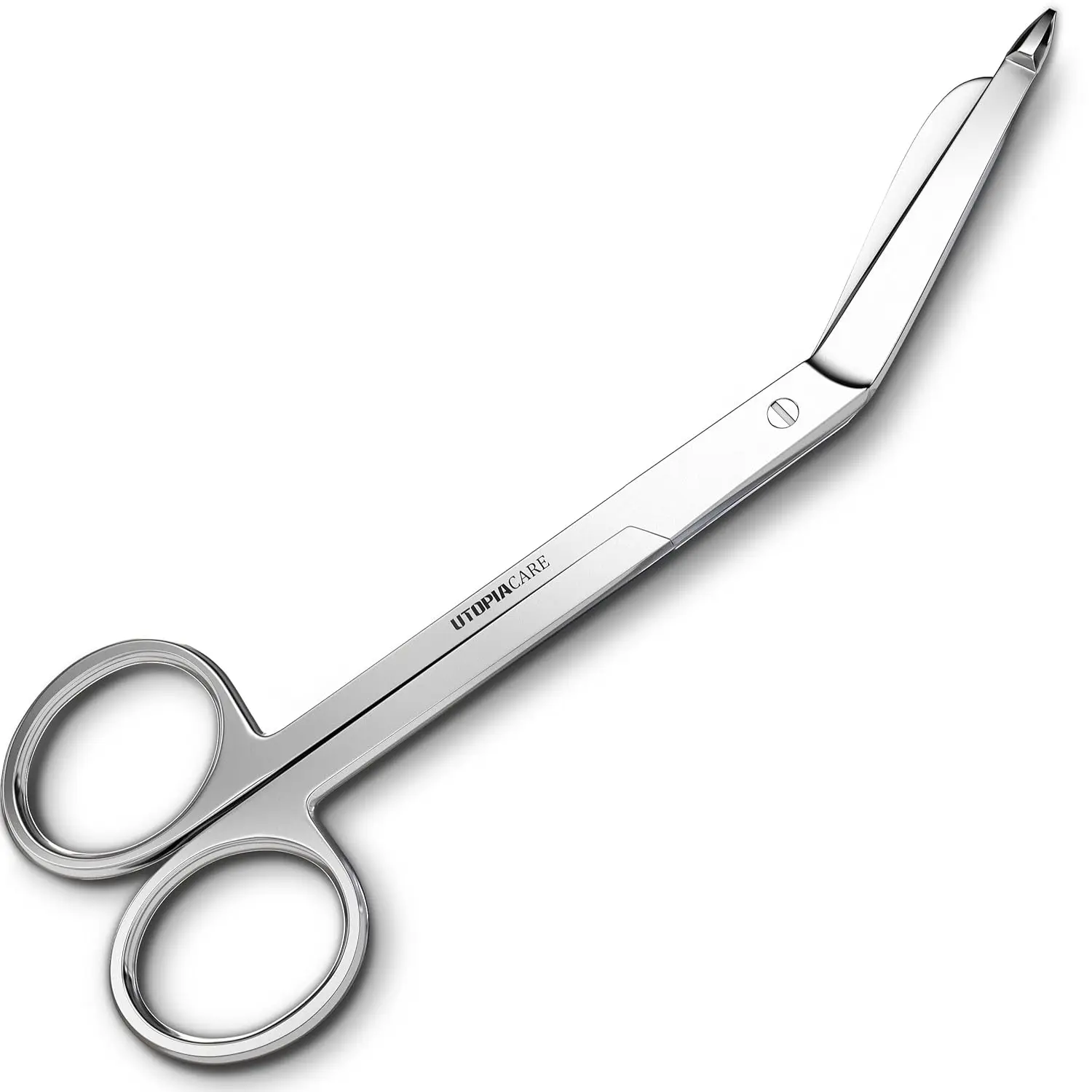 

5.5 Inch Stainless Steel Bandage Scissors for First Aid and Professional Medical Use – Silver