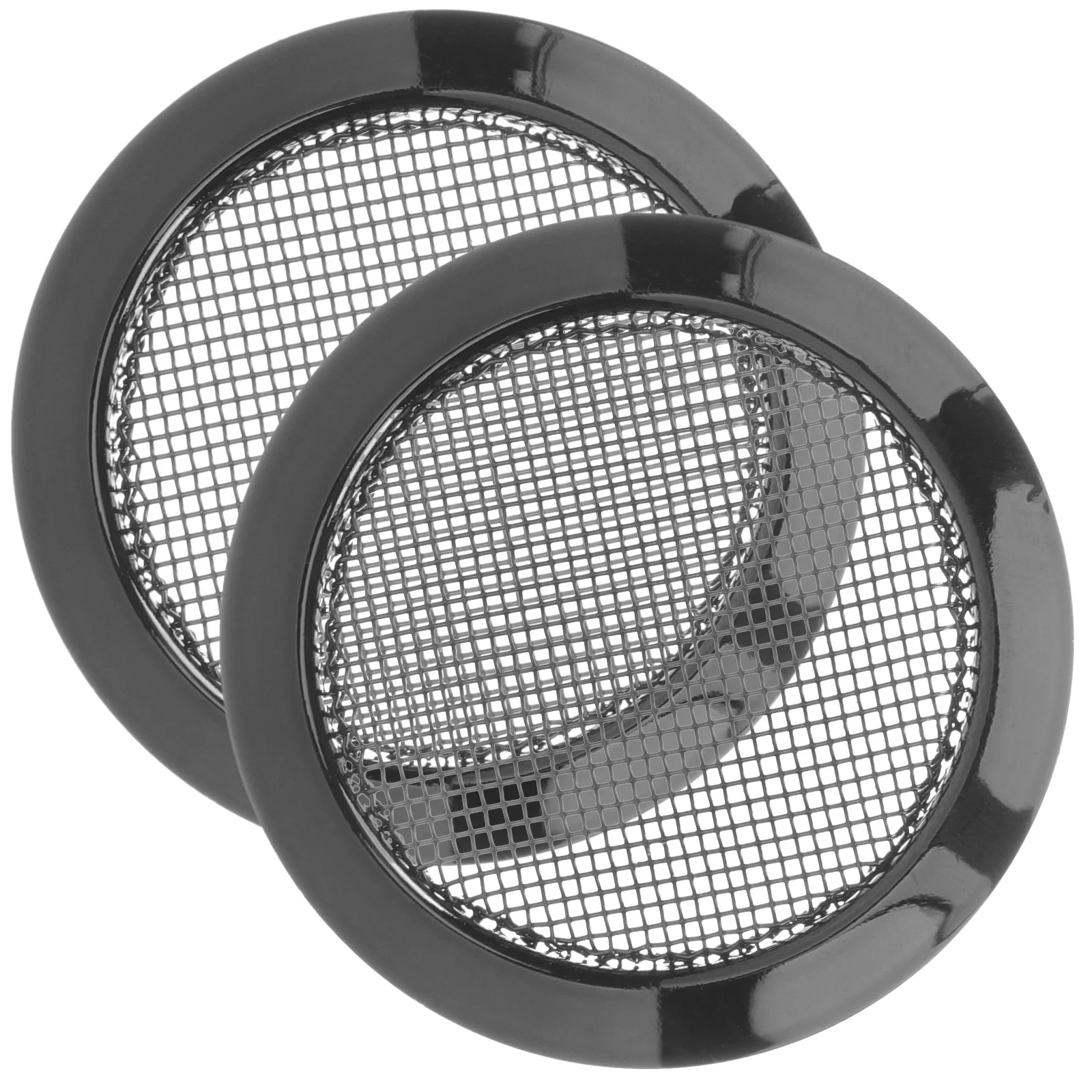 

2 Pcs Guitar Hole Cover Acoustic Soundhole Parts Classical Dobro Black Accessories