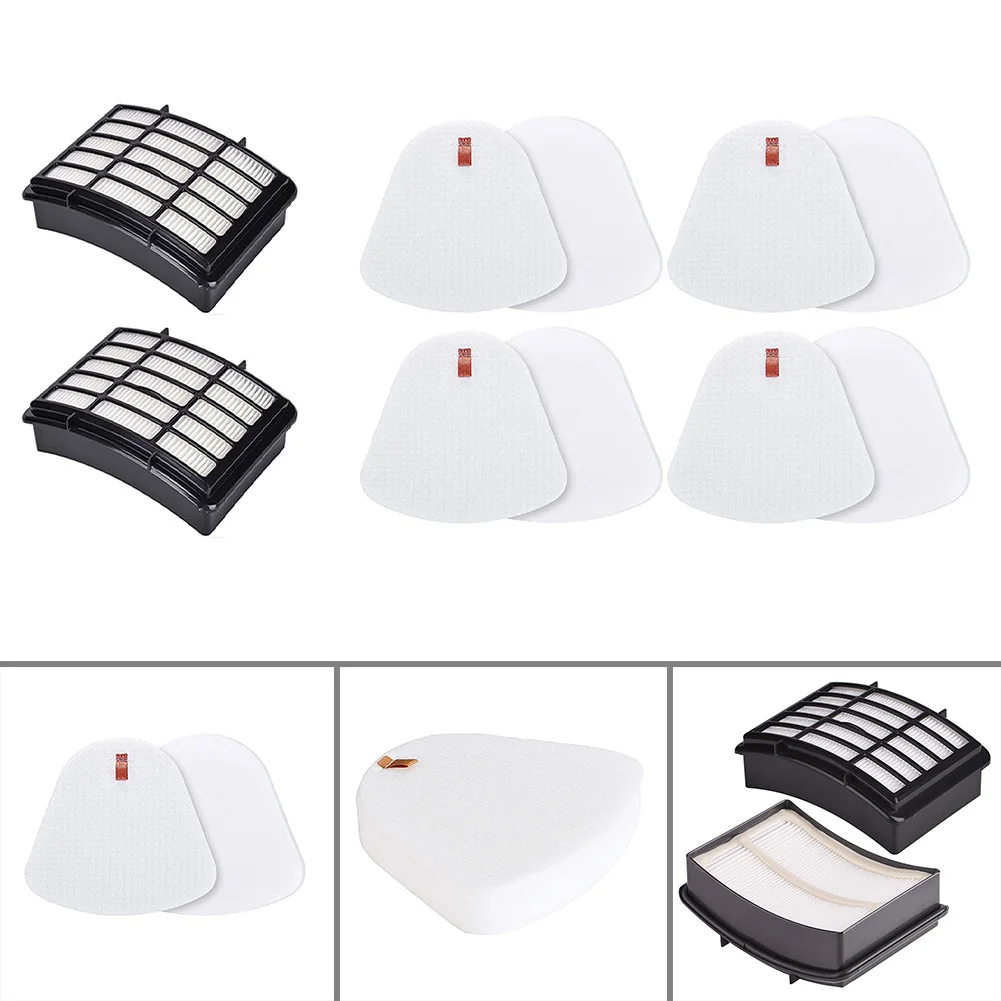 垂直掃除機フィルターキット,交換用アクセサリー,shark cu510 xlに適合,セットあたり6個